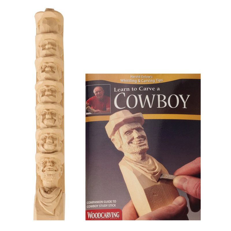 Carving Study Stick - Project Types:Cowboy